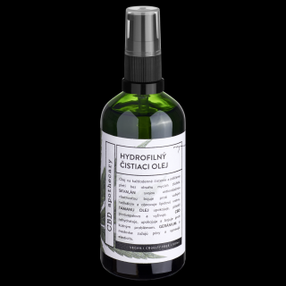 Soaphoria CBD Apothecary Hydrofilní čistící a odličovací olej CBD 100 ml