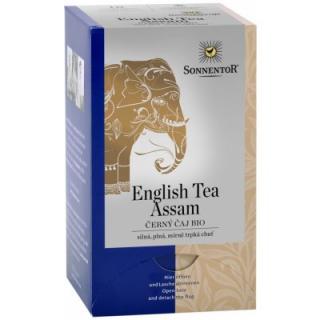 Sonnentor Černý čaj English Tea Assam BIO porcovaný dvukomorový 30,6 g