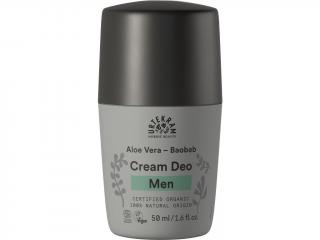 Urtekram Přírodní deodorant MEN s aloe a baobabem BIO 50 ml