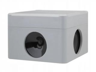 LAPKA Prostorový, vodotěsný, ultrazvukový plašič na kuny, myši a potkany DRAGON ULTRASONIC C360 SMART - napájení přes 6V adaptér v balení