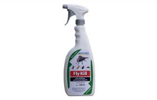 SCHOPF FLY KILL, 1000ml - Roztok s rozprašovačem k hubení much, mravenců a molů