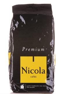 Zrnková káva Nicola Premium 1000g