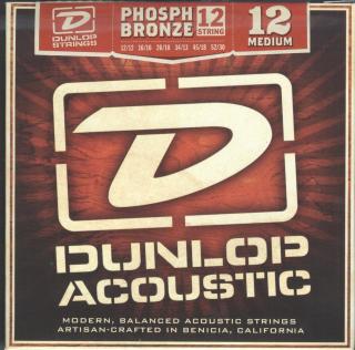 Dunlop DAP 012/052 J - Acoustic Phosphor Bronze 12-string Medium 012-052