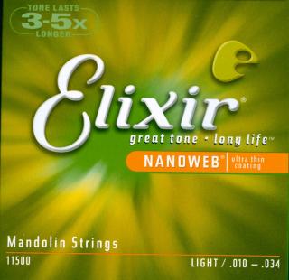 Elixir 11500 Nanoweb  - Light (.010 - .034)
