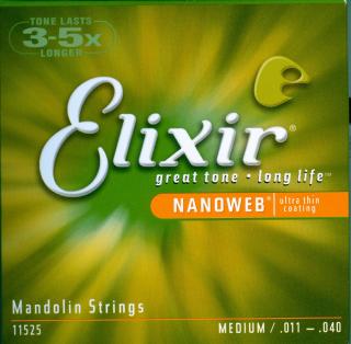 Elixir 11525 Nanoweb - Medium (.011 - .040)