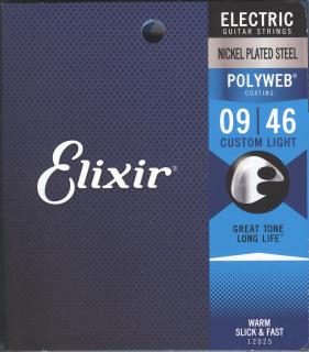 Elixir 12025 Polyweb Custom Light (.009 - .046)