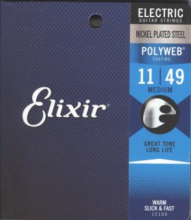Elixir 12100 Polyweb Medium (.011 - .049)