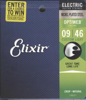 Elixir 19027 Optiweb Custom Light (.009 - .046)