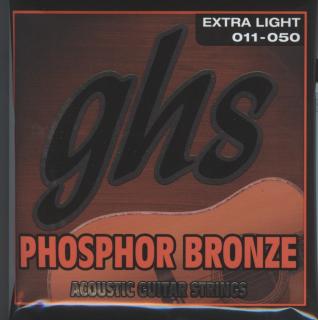 GHS Phosphor Bronze Extra Light 011-050