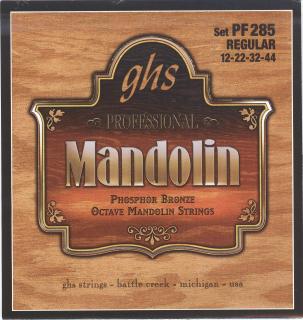 GHS Professional - PF285 - Mandolin String Set, Loop End, Phosphor Bronze, Octave, Regular, .012-.044