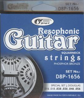 Gorstrings D8P-1656 Special Set J. Douglas - sada fosfor-bronzových strun na rezofonickou kytaru
