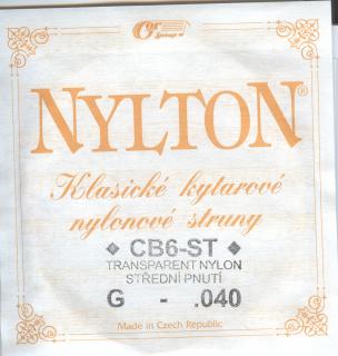 Nylton CB6 - ST - Náhradní struna G (.040)