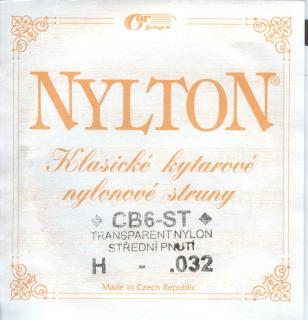 Nylton CB6 - ST - Náhradní struna H (.032)