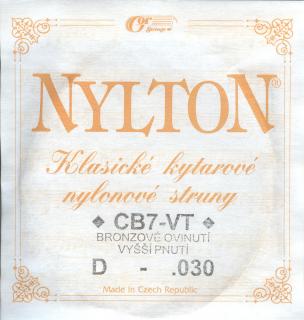 Nylton CB7 - VT - Náhradní struna D (.030w)