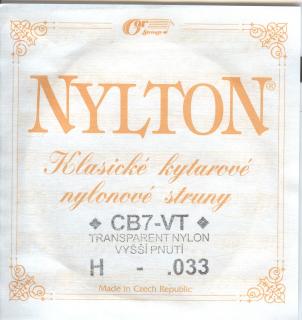 Nylton CB7 - VT - Náhradní struna H (.033)