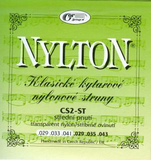 Nylton CS2–ST (.029 - .043) Cristal – sada nylonových strun na klasickou kytaru