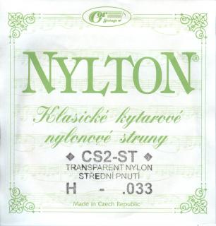 Nylton CS2 - ST - Náhradní struna H (.033)