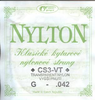 Nylton CS3 - VT - Náhradní struna G (.042)