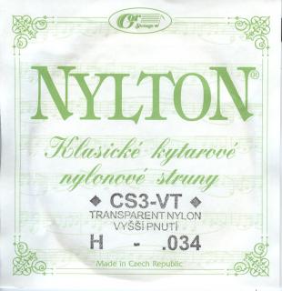 Nylton CS3 - VT - Náhradní struna H (.034)