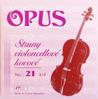 Opus č. 21 - sada violoncellových strun