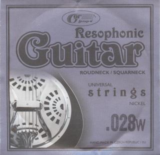 Resophonic guitar - Struna s niklovým ovinutím (.028w )