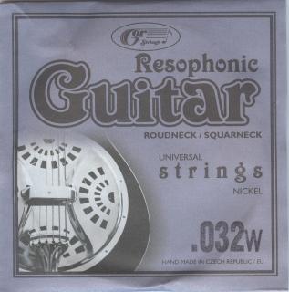 Resophonic guitar - Struna s niklovým ovinutím (.032w )