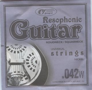 Resophonic guitar - Struna s niklovým ovinutím (.042w )