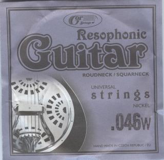 Resophonic guitar - Struna s niklovým ovinutím (.046w )