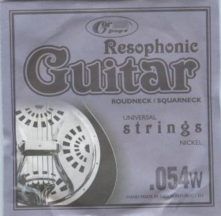 Resophonic guitar - Struna s niklovým ovinutím (.054w )