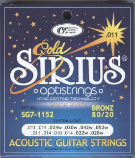 Sirius Gold SG7-1152 (.011 - .052w)