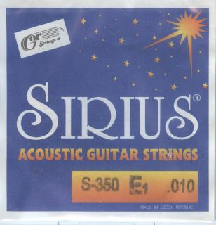 Sirius S-350 - náhradní struna E1 (.010)