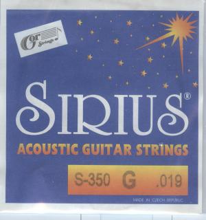 Sirius S-350 - náhradní struna G (.019)