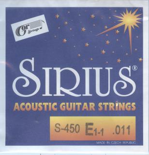 Sirius S-450 - náhradní struna E1 (.011)