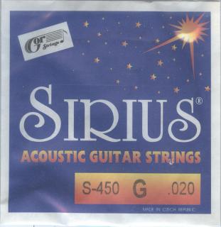 Sirius S-450 - náhradní struna G (.020)
