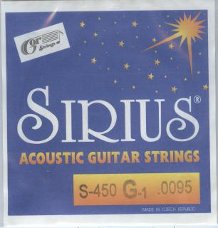 Sirius S-450 - náhradní struna G-1 (.0095)
