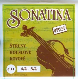 Sonatina č. 11 - sada houslových strun