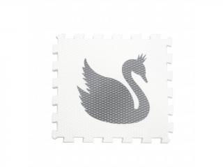 Minideckfloor Labuť Bílý s šedou labutí