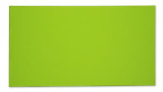 Nástěnka 900 x 500 mm - hladký povrch Zelená