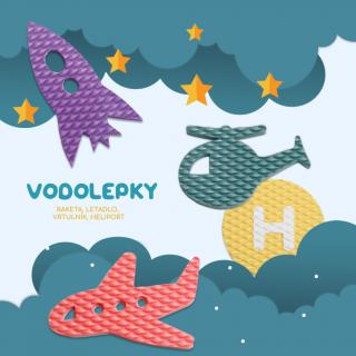 Vodolepky - raketa, letadlo, vrtulník a heliport