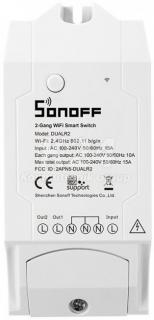 Sonoff Dual Varianta: Standardní program