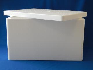 Termobox polystyrenový Z50 (cca 50 litrů), předání  pouze na výdejnách ČB a Ševětín