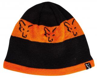 Čepice Fox Black & Orange Beanie