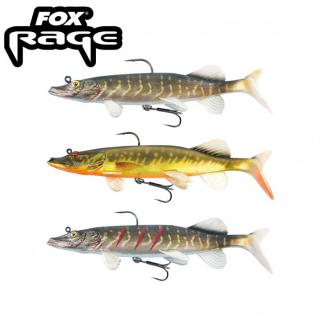 Fox Rage gumová nástraha Replikant Realistic Pike 15cm / 35g size: Super Natural Woundead Pike