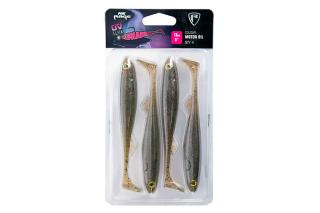 Fox Rage Slick Shad Motor Oil Ultra UV 4ks