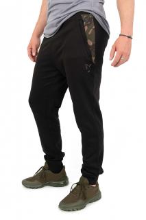 Fox Tepláky Lightweight Black / Camo Print Joggers ---: Large