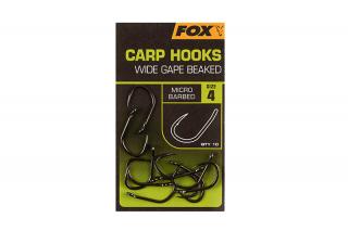 Háčky Fox Carp Hooks Wide Gape Beaked ---: size 2