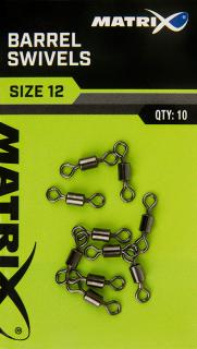 Matrix obratlíky Barrell Swivels Varianty: Velikost 12