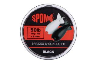 SPOMB Braid Shockleader black 50m / 0,26mm