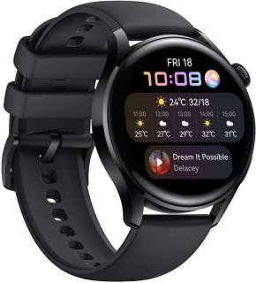 HUAWEI Watch 3 - Chytré hodinky Barva: Černá