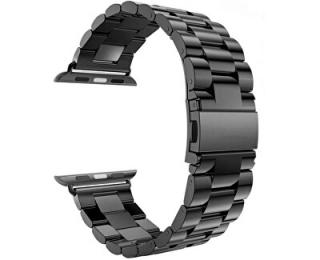 Kovový řemínek pro hodinky Apple Watch 41mm (38,40mm) Barva: Černá